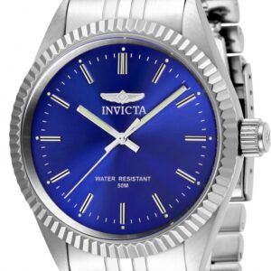 Home invicta specialty quartz blue dial men's watch 29375