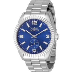 Home invicta specialty quartz blue dial men's watch 49382
