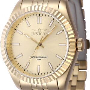 Витрина invicta specialty quartz gold dial ladies watch 47507