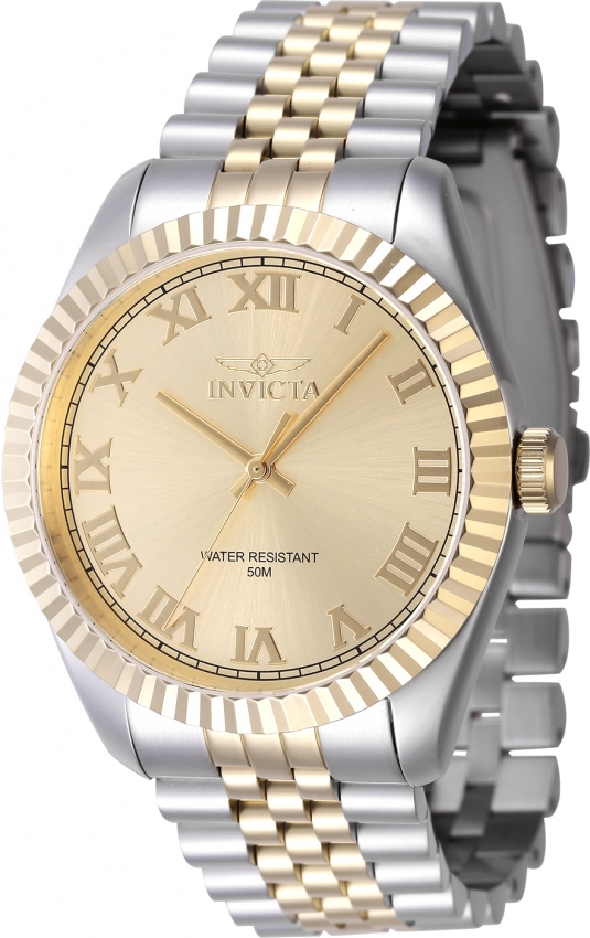 invicta specialty quartz gold dial men's watch 47404 invicta specialty quartz gold dial men's watch 47404