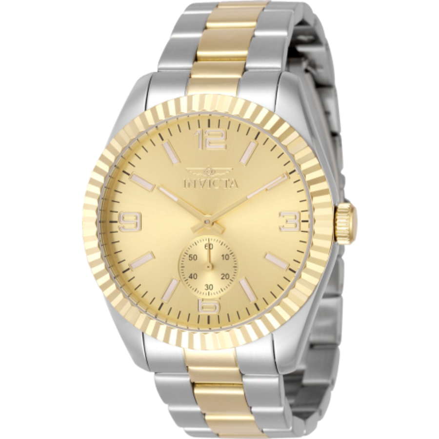 invicta specialty quartz gold dial men's watch 49388 invicta specialty quartz gold dial men's watch 49388