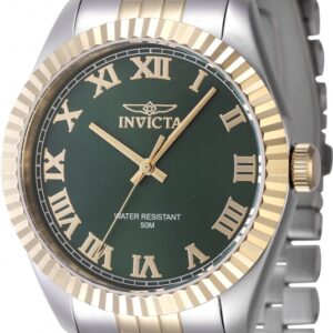 Home invicta specialty quartz green dial men's watch 47403
