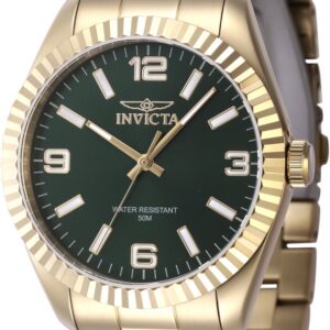 Home invicta specialty quartz green dial men's watch 47459
