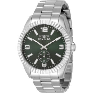 Home invicta specialty quartz green dial men's watch 49358