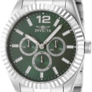 Home invicta specialty quartz green dial men's watch 49514