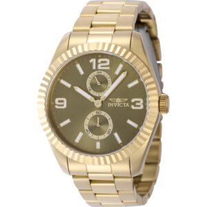invicta specialty quartz green dial men's watch 49530