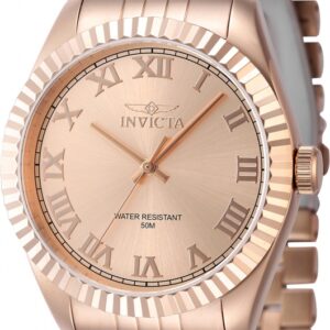 Home invicta specialty quartz rose gold dial men's watch 47407