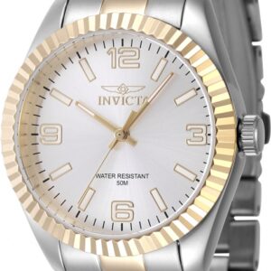 Home invicta specialty quartz silver dial ladies watch 47469