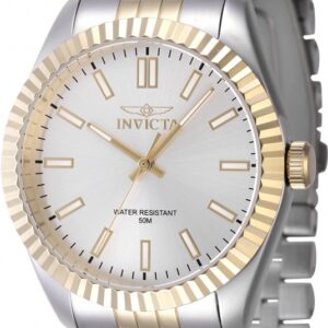 Витрина invicta specialty quartz silver dial men's watch 47484