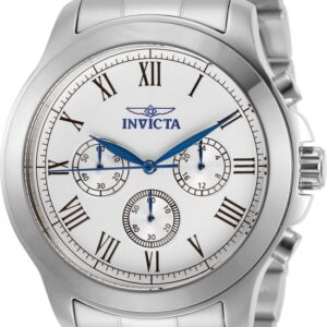 Витрина invicta specialty silver dial men's watch watch 21657