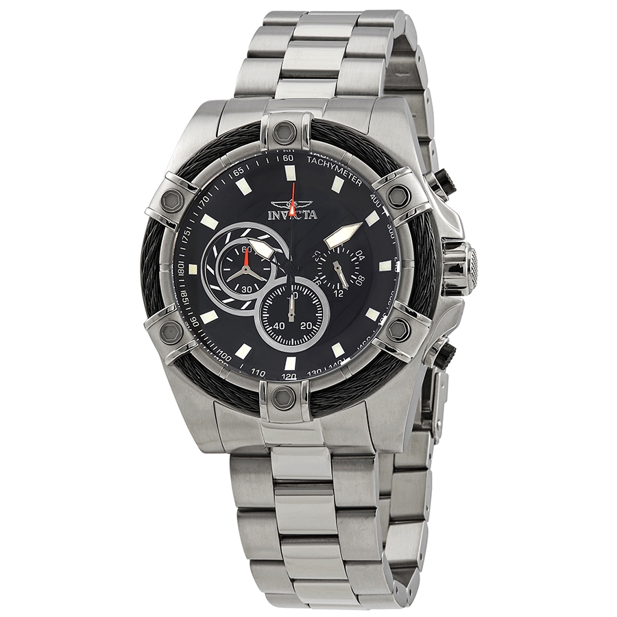 invicta speedway black dial chronograph men's watch 25512 invicta speedway black dial chronograph men's watch 25512
