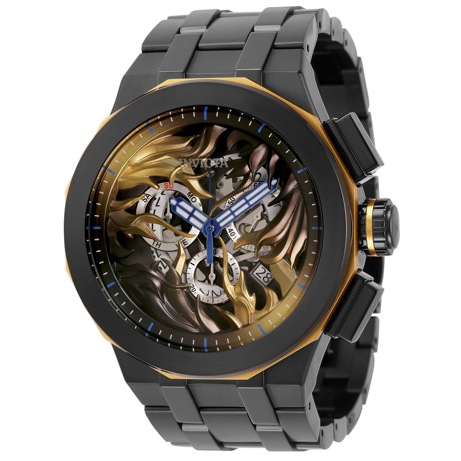 invicta speedway black dial black plated men's watch 34873 invicta speedway black dial black plated men's watch 34873