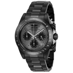 invicta speedway black dial men's watch 36741