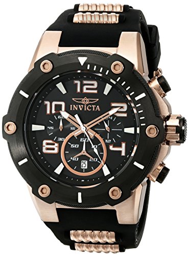 invicta speedway chronograph black dial black polyurethane men's watch 17201 invicta speedway chronograph black dial black polyurethane men's watch 17201