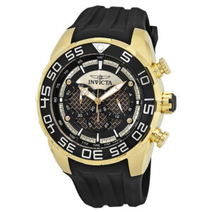 Home invicta speedway chronograph black dial men's watch 26301