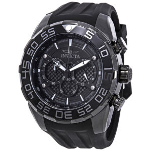 invicta speedway chronograph black dial men's watch 26309