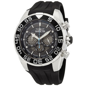 invicta speedway chronograph black dial men's watch 26314