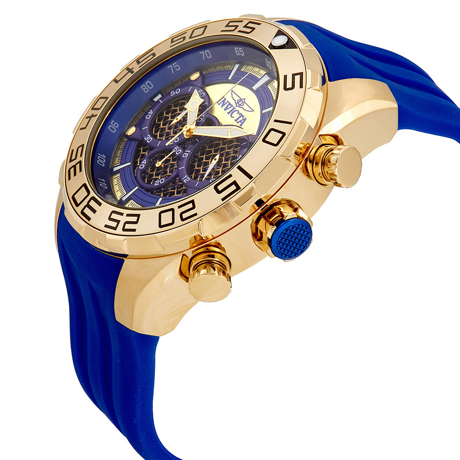 invicta speedway chronograph blue dial blue silicone men's watch 26302 invicta speedway chronograph blue dial blue silicone men's watch 26302