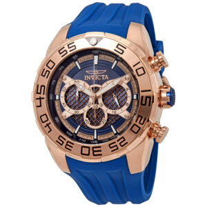 Home invicta speedway chronograph blue dial men's watch 26305