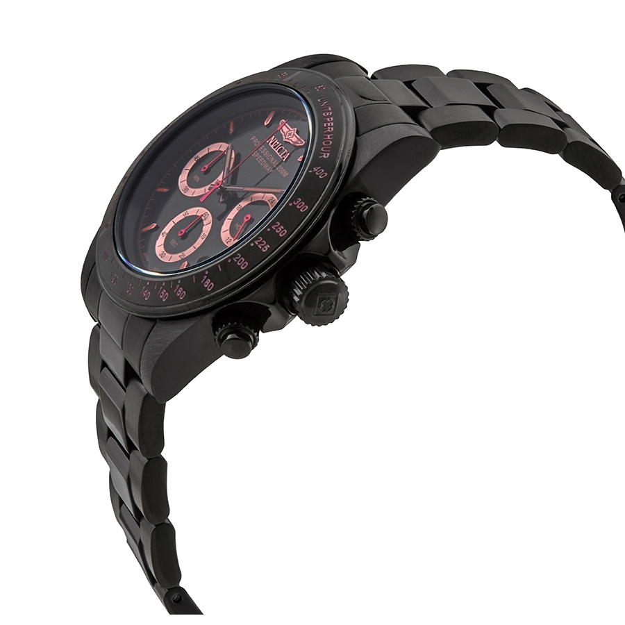 invicta speedway chronograph quartz black dial men's watch 27773 invicta speedway chronograph quartz black dial men's watch 27773