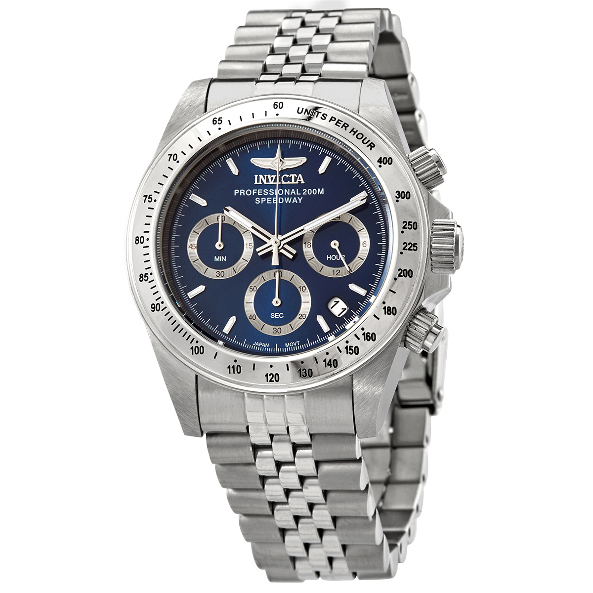 invicta speedway chronograph quartz blue dial men's watch 30990 invicta speedway chronograph quartz blue dial men's watch 30990