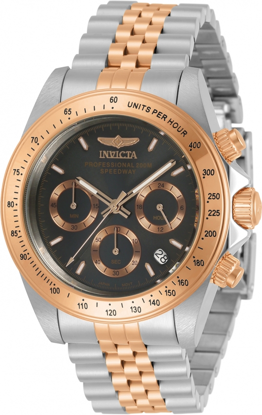 invicta speedway chronograph quartz charcoal dial men's watch 30993 invicta speedway chronograph quartz charcoal dial men's watch 30993