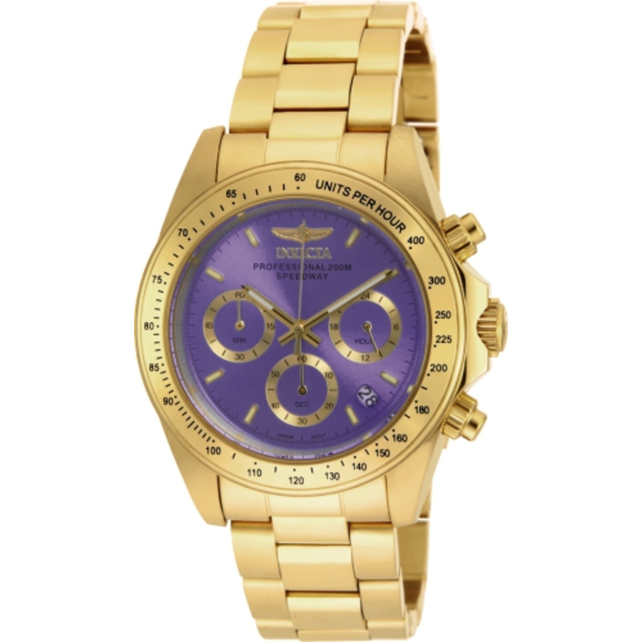 invicta speedway chronograph quartz purple dial ladies watch 18257 invicta speedway chronograph quartz purple dial ladies watch 18257