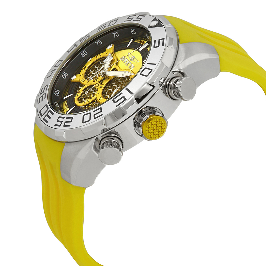 invicta speedway chronograph yellow dial men's watch 26298 invicta speedway chronograph yellow dial men's watch 26298