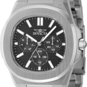 Home invicta speedway quartz black dial men's watch 48325