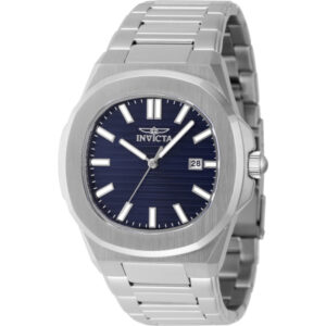 invicta speedway quartz blue dial men's watch 48320