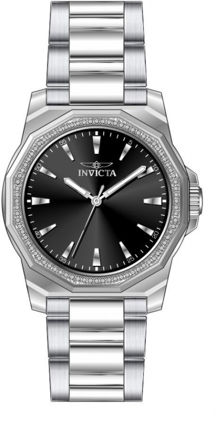 invicta speedway quartz crystal black dial ladies watch 49111 invicta speedway quartz crystal black dial ladies watch 49111