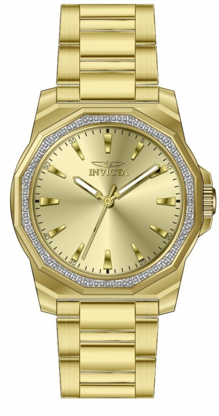 invicta speedway quartz crystal gold dial men's watch 49108 invicta speedway quartz crystal gold dial men's watch 49108