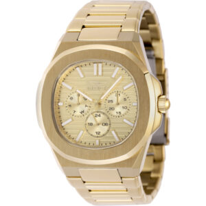 Home invicta speedway quartz gold dial men's watch 48525
