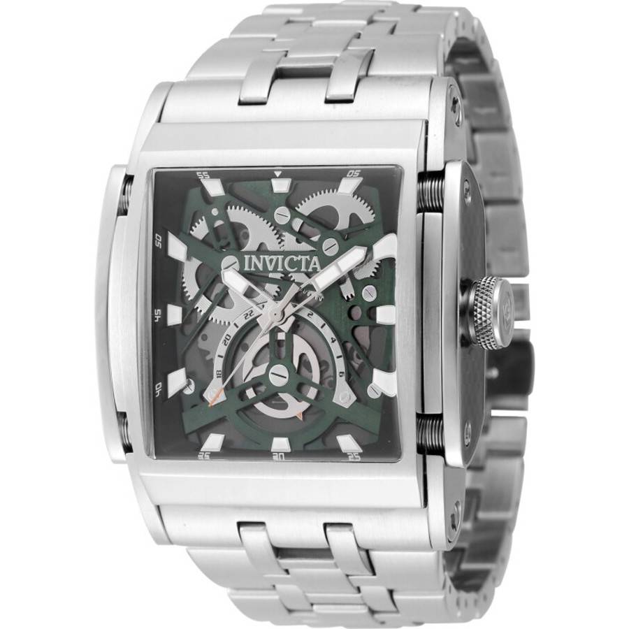 invicta speedway quartz green and black dial men's watch 47718 invicta speedway quartz green and black dial men's watch 47718