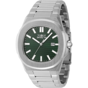 invicta speedway quartz green dial men's watch 48323