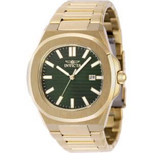 Home invicta speedway quartz green dial men's watch 48518