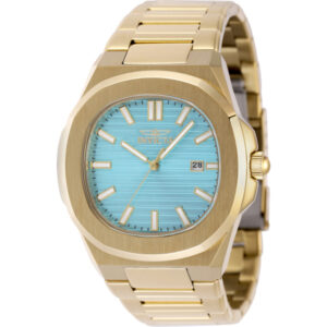 Home invicta speedway quartz light blue dial men's watch 48517