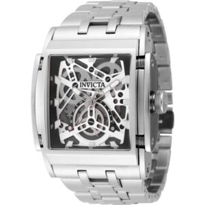 Home invicta speedway quartz silver and black dial men's watch 47719