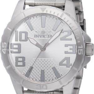 Home invicta speedway quartz silver dial men's watch 48927