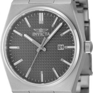 invicta speedway zager exclusive quartz charcoal dial men's watch 48391