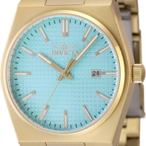 Home invicta speedway zager exclusive quartz light blue dial men's watch 48401
