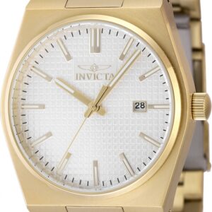 Home invicta speedway zager exclusive quartz silver dial men's watch 48400
