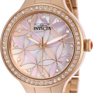 Home invicta wildflower crystal ladies watch 28824