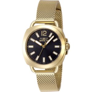 Витрина invicta wildflower quartz charcoal dial ladies watch 48916