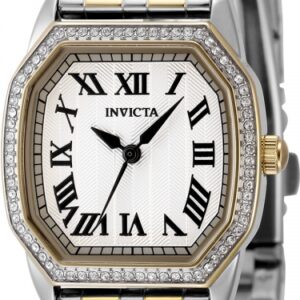 Витрина invicta wildflower quartz crystal silver dial ladies watch 48999
