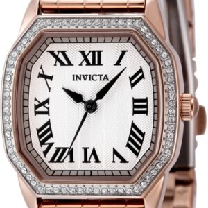 Витрина invicta wildflower quartz crystal silver dial ladies watch 49039