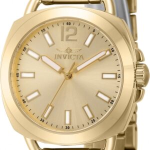 Витрина invicta wildflower quartz gold dial ladies watch 46346