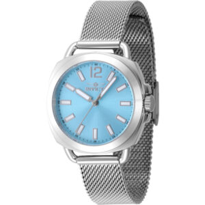 Home invicta wildflower quartz light blue dial ladies watch 47323