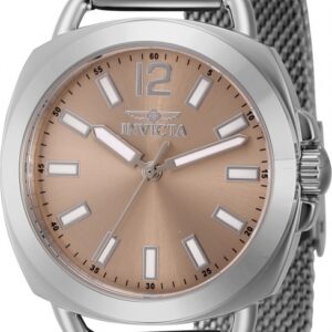Home invicta wildflower quartz light pink dial ladies watch 46337