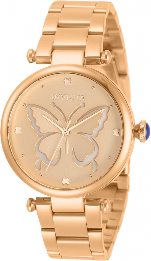 invicta wildflower quartz rose gold dial ladies watch 33234 invicta wildflower quartz rose gold dial ladies watch 33234